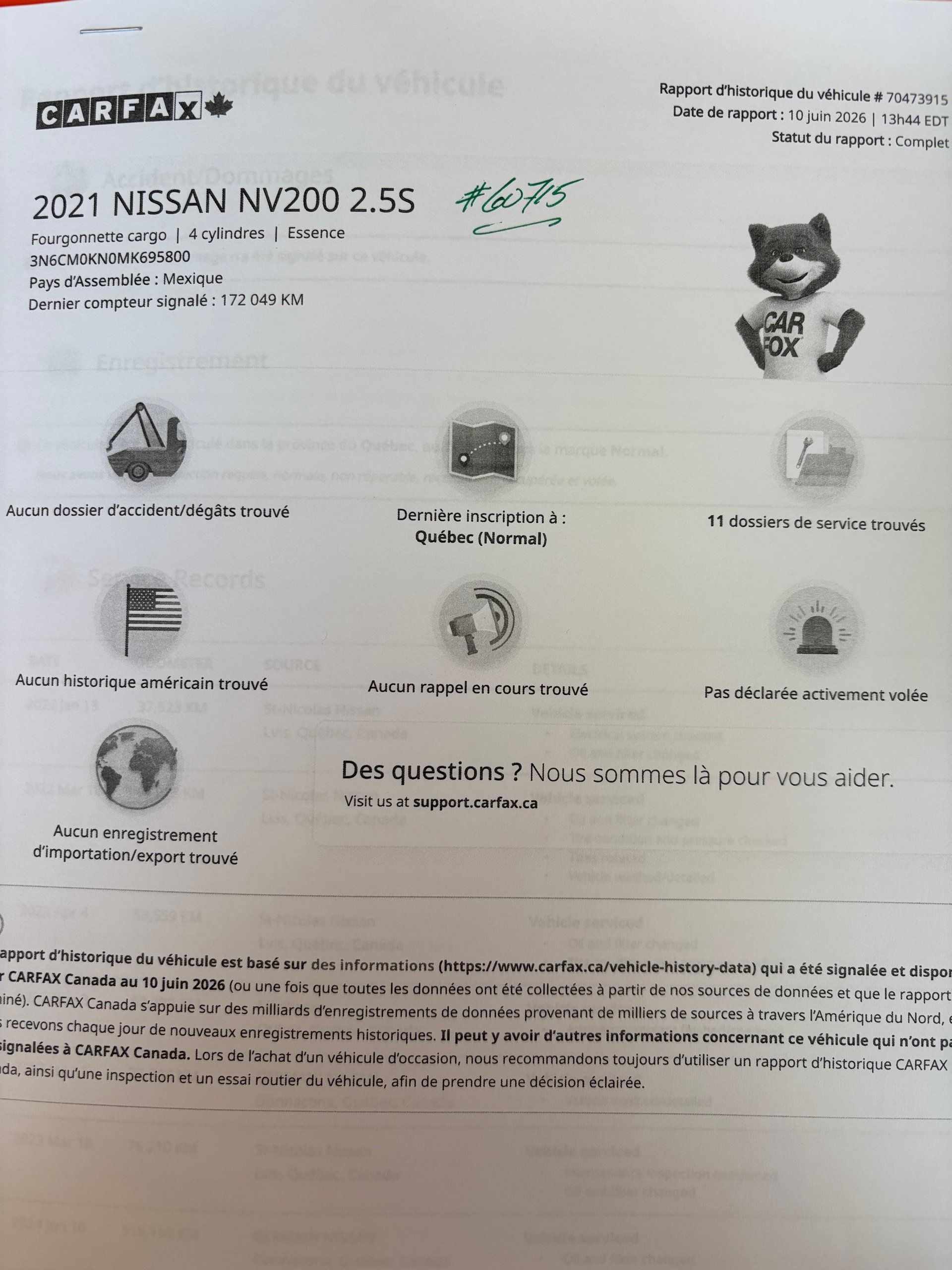 Nissan NV200 2021 - Image 19